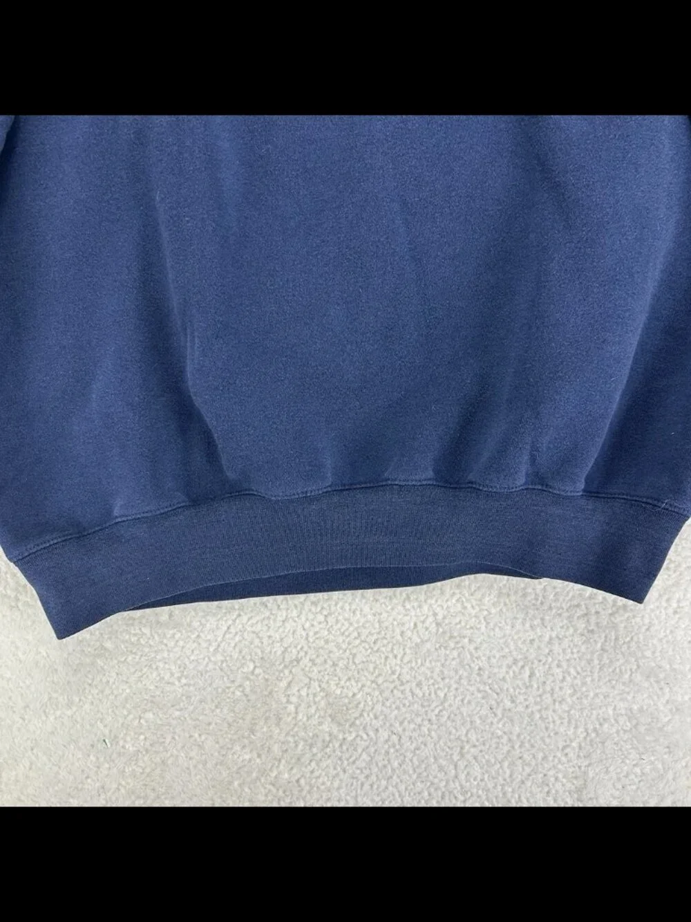 Notre Dame Sweatshirt Men’s Lg‎ Blue Gold Football Fighting Irish